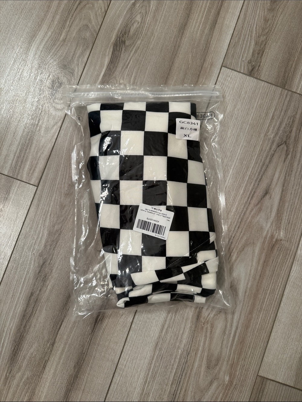 NEW Checkerboard Black and White Skort - XL (size 12-14) - Picture 9 of 9